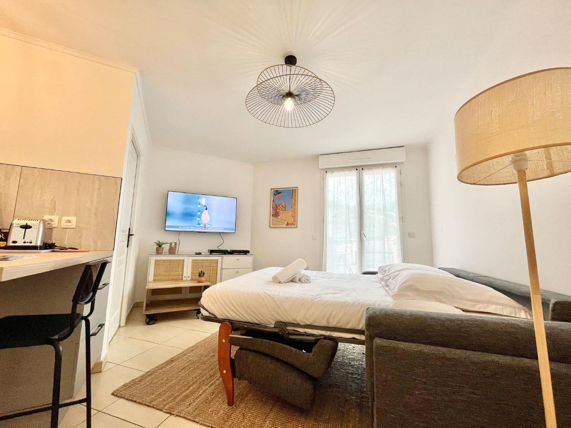 'La Villa Melanie' Neuf, Equipe, Terrasse, Centre Menton Extérieur photo