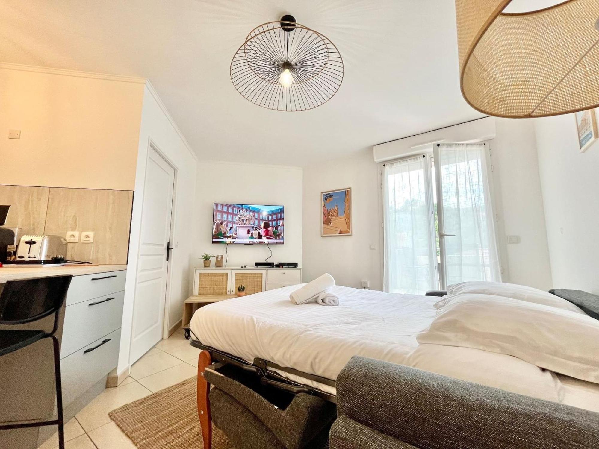 'La Villa Melanie' Neuf, Equipe, Terrasse, Centre Menton Extérieur photo