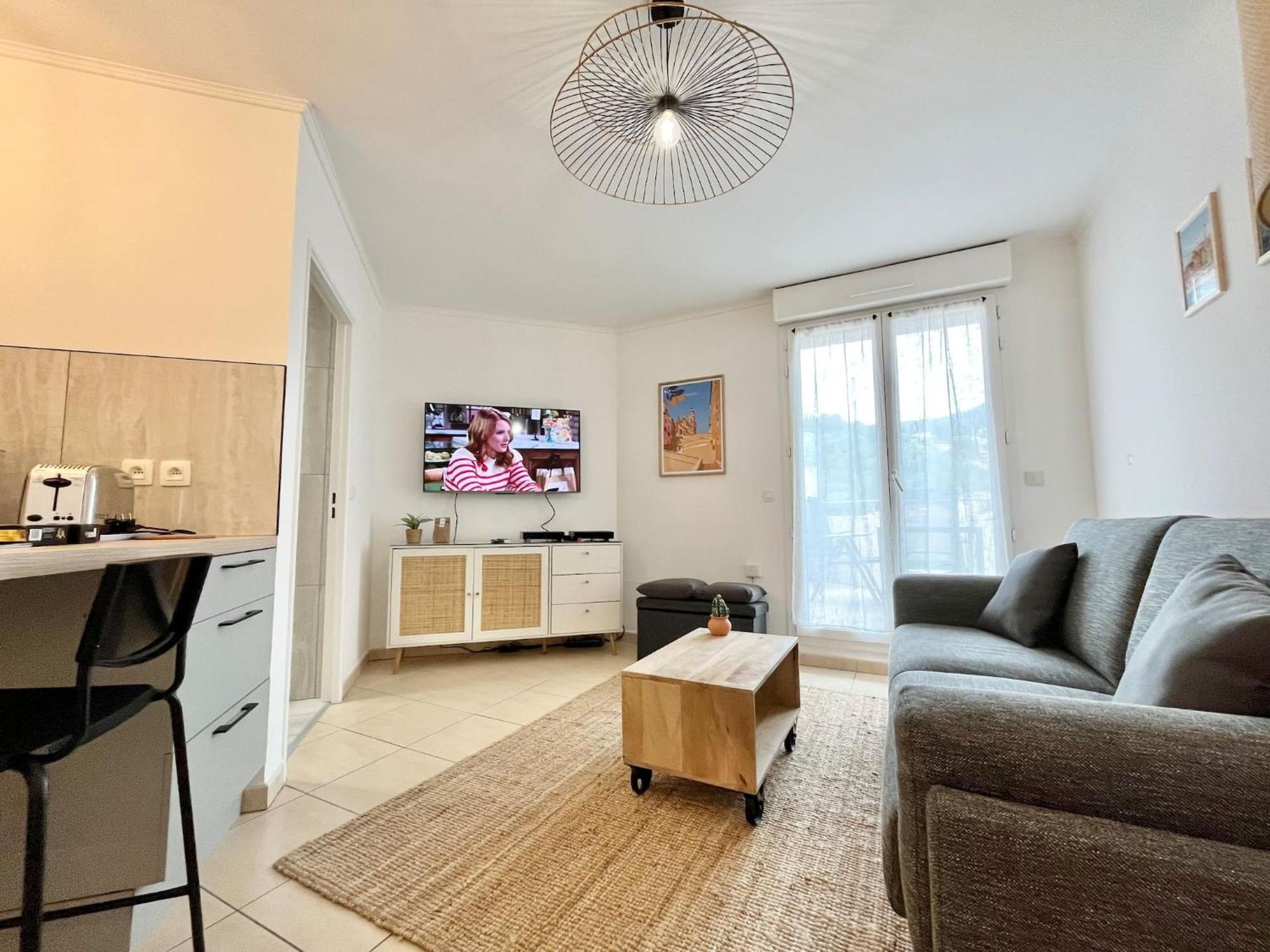 'La Villa Melanie' Neuf, Equipe, Terrasse, Centre Menton Extérieur photo