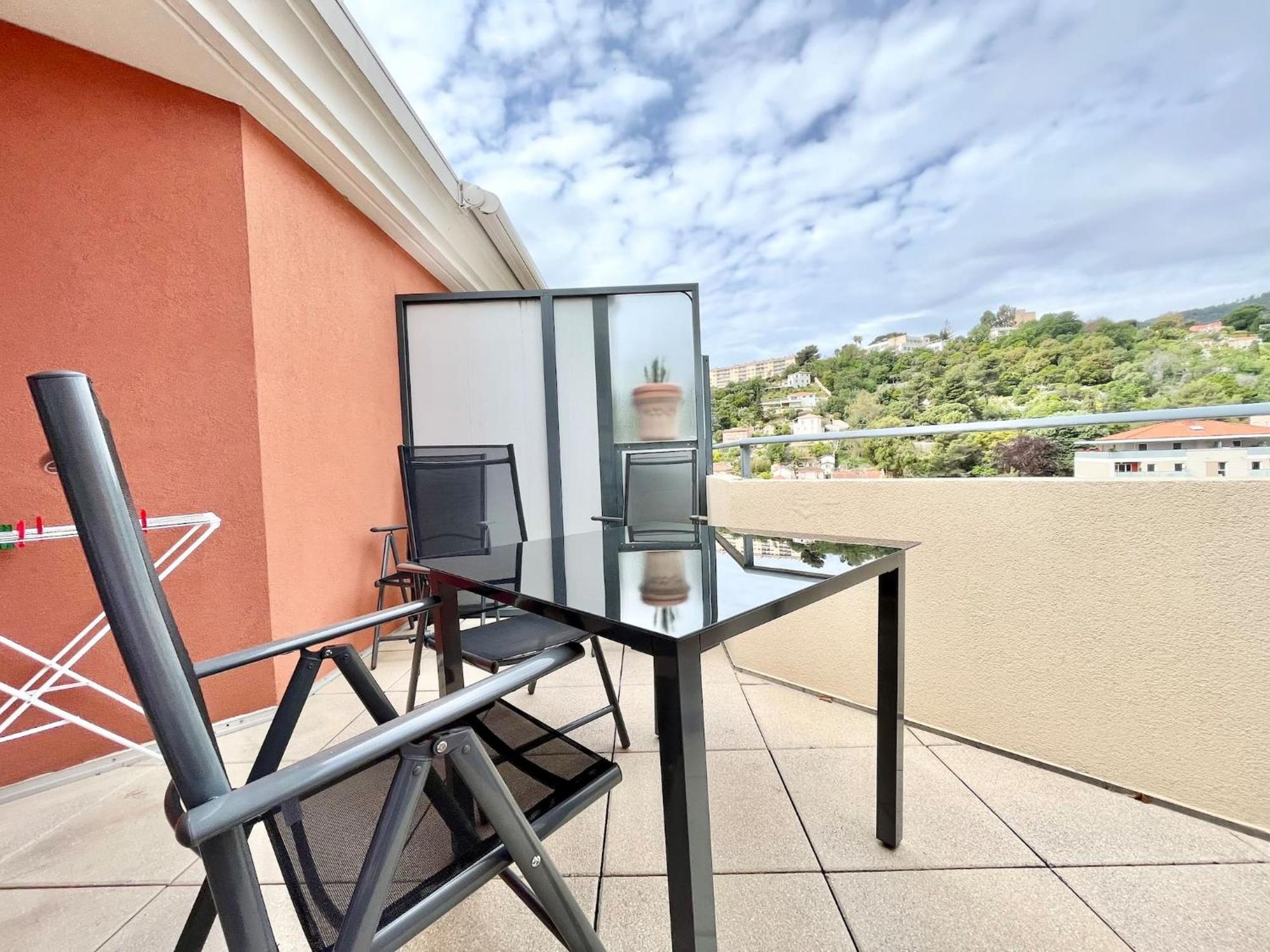 'La Villa Melanie' Neuf, Equipe, Terrasse, Centre Menton Extérieur photo
